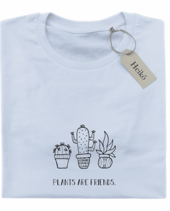 Plants are Friends | 100% organic cotton t-shirt | Sustainable & vegan | Unisex