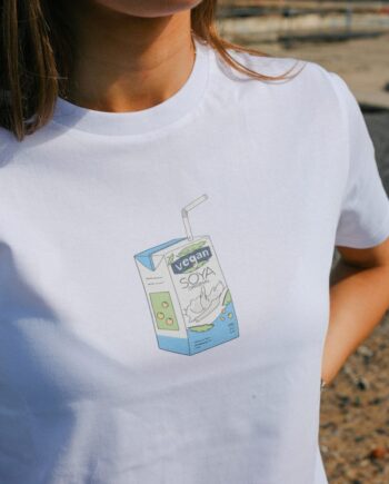 Soy Milk Lover | 100% organic cotton t-shirt | Sustainable & vegan | Unisex