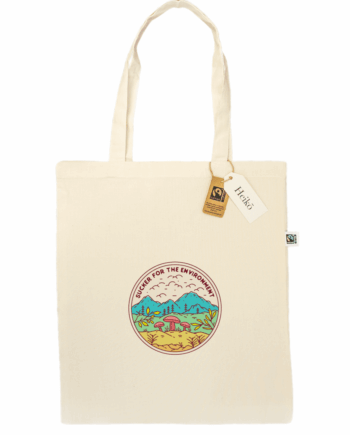 Sucker for the Environment | 100% organic cotton tote bag