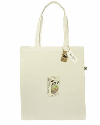 Tofu Time | 100% organic cotton tote bag | Fairtrade | Sustainable & vegan