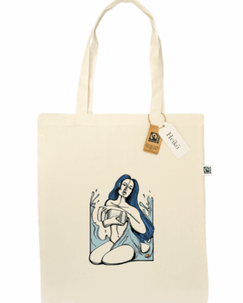 Aquarius | 100% organic cotton tote bag | Fairtrade | Sustainable & vegan
