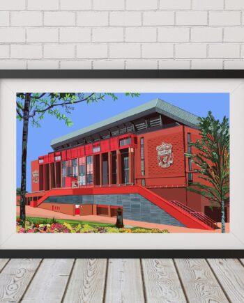 Anfield Stadium Liverpool Art Print 