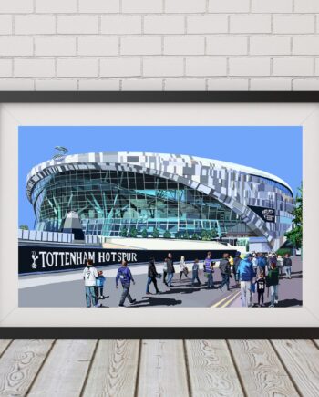 Tottenham Hotspur Stadium Art Print
