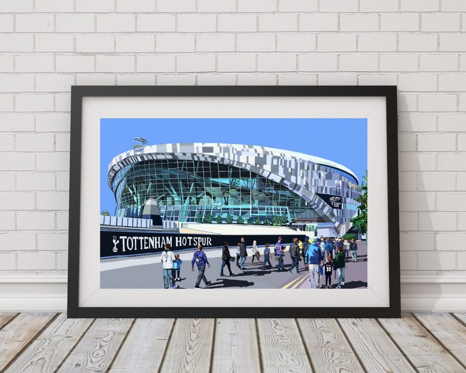 Tottenham Hotspur Stadium Art Print