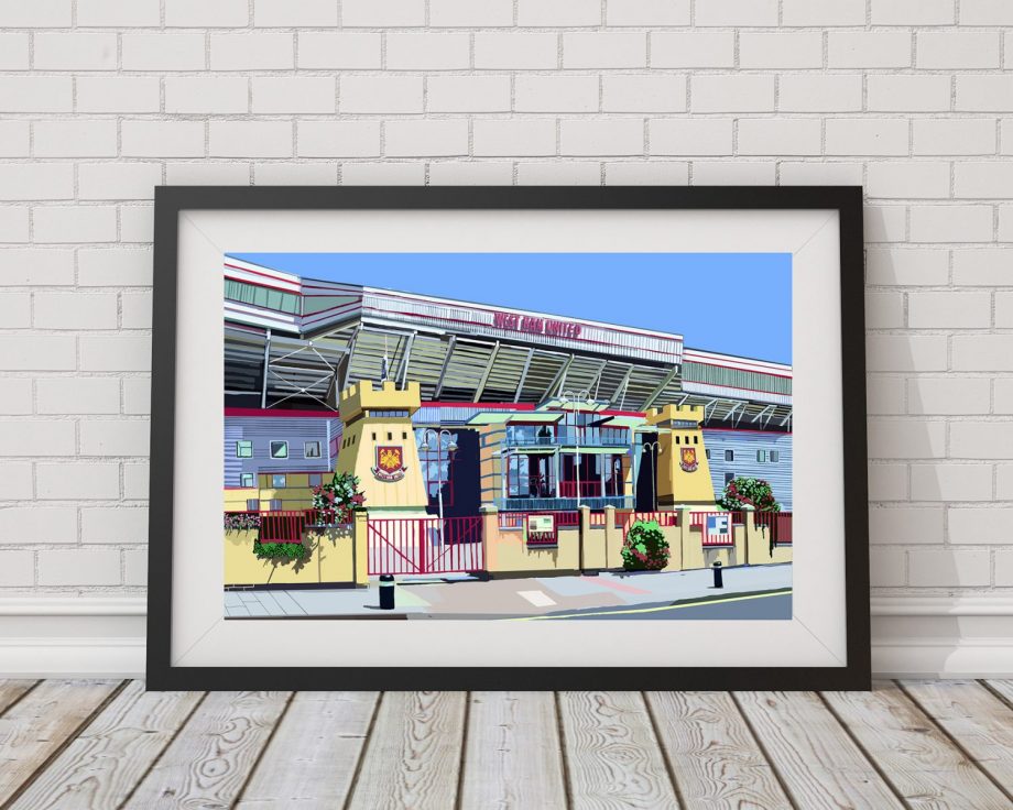 West Ham United Stadium art print