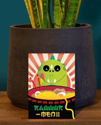 RAWWWR-MEN! A6 Postcard