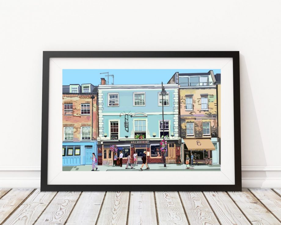 The Woolpack, Bermondsey Street, South London Art Print