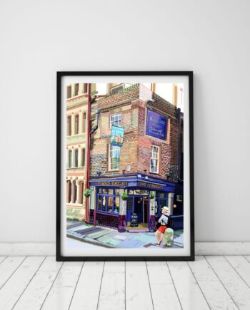 Town of Ramsgate, Wapping, East London Art Print