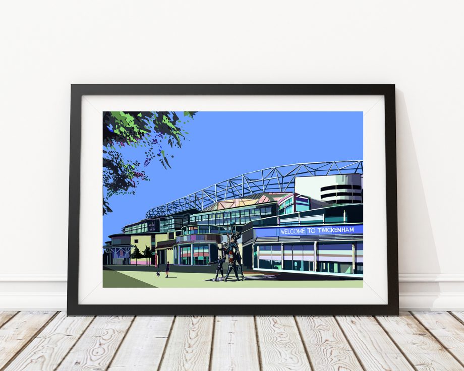 Twickenham Rugby Stadium Print