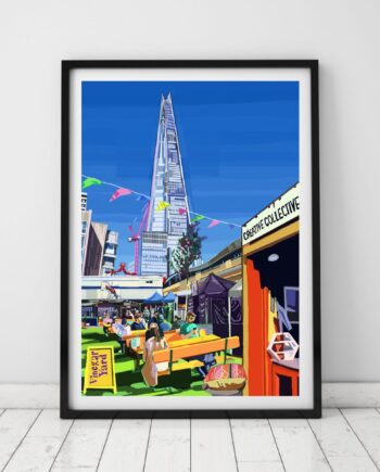 Vinegar Yard Bermondsey South London Art Print