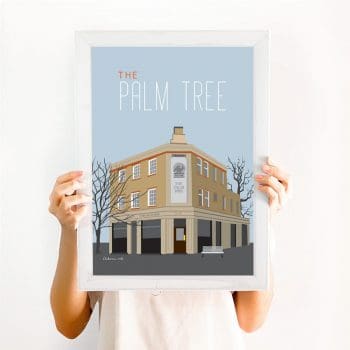 The Palm Tree Pub Print - East London
