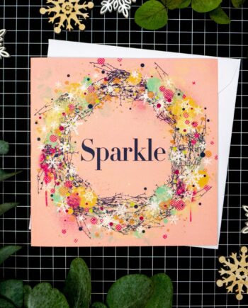 Christmas card - 'Sparkle'