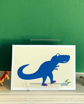 T-Rex / Tyrannosaurus Rex Dinosaur A5 / A4 art print