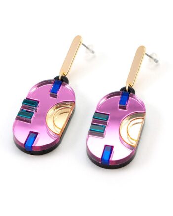 FORM055 CHAC Stud Earrings - Babypink