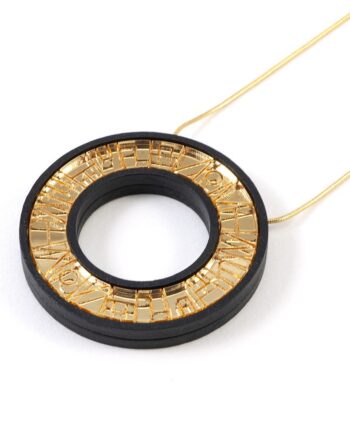 FORM065 PELOTA Necklace - Gold