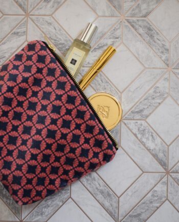 Make Up Bag - Fanfan Red