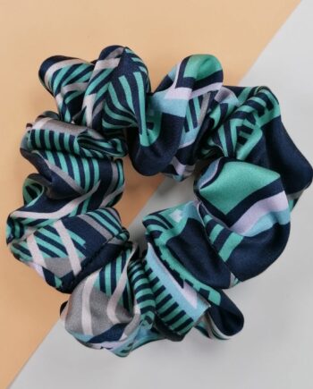 Art Deco Scunchies - Silk Scrunchies - Francis Mint