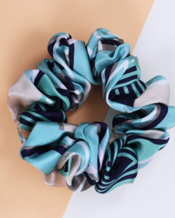 Art Deco Scunchies - Silk Scrunchies - Francis