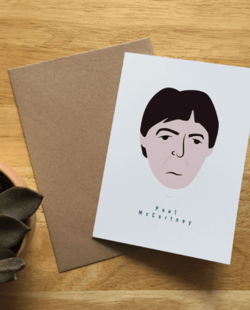 Paul McCartney, Beatles Greeting Card