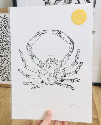 Spider Crab Print - project fish screen print
