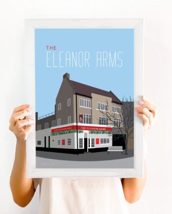 Eleanor Arms Print - East London Pub