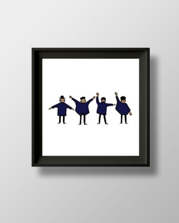 The Beatles Help print