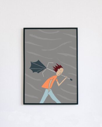 British Summer Time (Wind) print