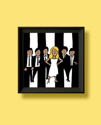 Blondie Art Print