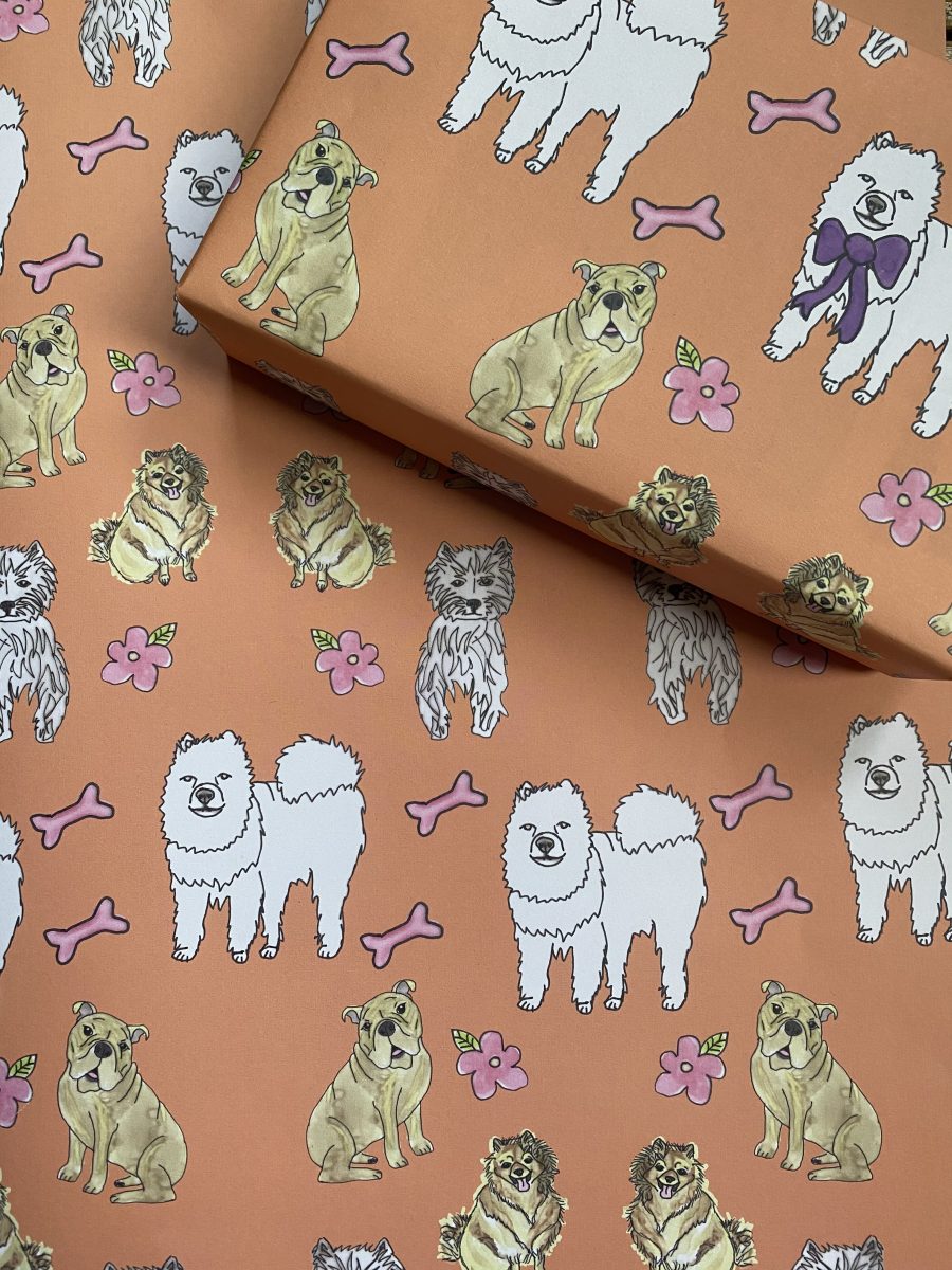 Dog Lover Wrapping Paper 