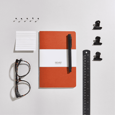 Port West Recycled Notebook