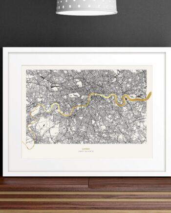 London Thames Map