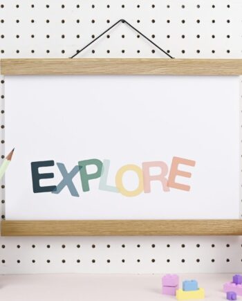 Explore - art print