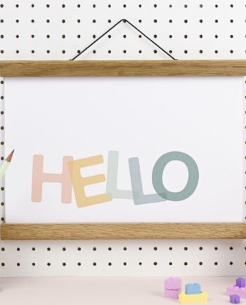 Hello - art print