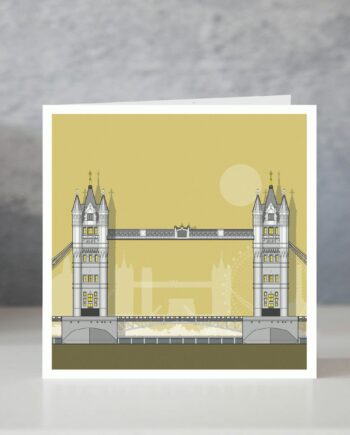 London Tower Bridge Gold Card