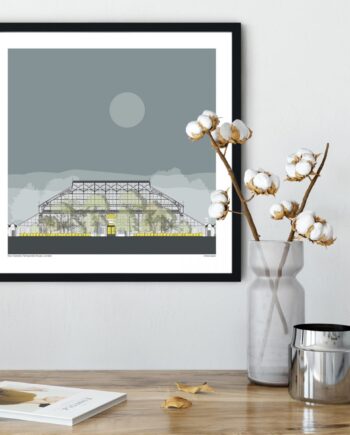 London Kew Gardens Temperate House Sun Print