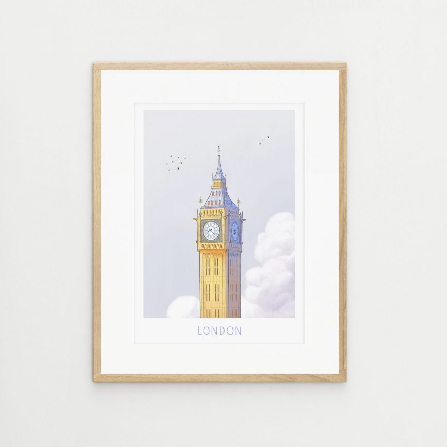 Big Ben London artwork