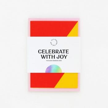 Celebrate with Joy Greeting Cards
