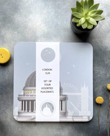 London Set Four Placemats