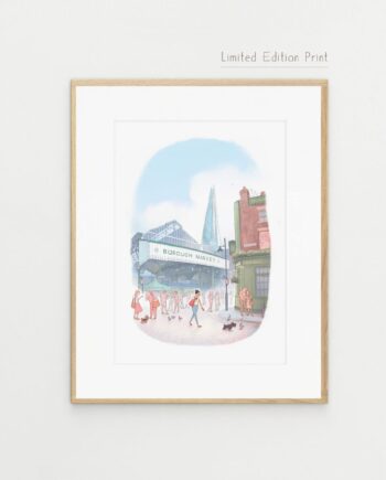 Borough Market London artwork