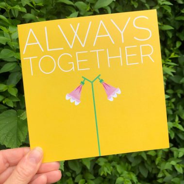 ALWAYS TOGETHER Greetings Card