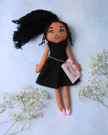 Chaya Mixed heritage Handmade Fabric Doll