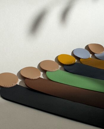 Leather Bookmark - Choice of Colours