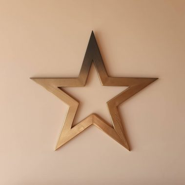 Gold Christmas Star