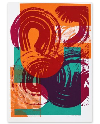 Abstract Forms Limited Edition Screen Print