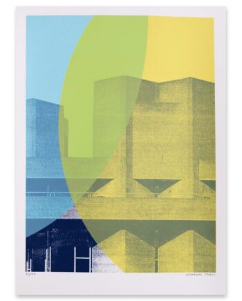 Brutal Forms II Limited Edition Screen Print