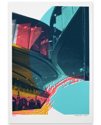 Brutal Forms IX Limited Edition Screen Print