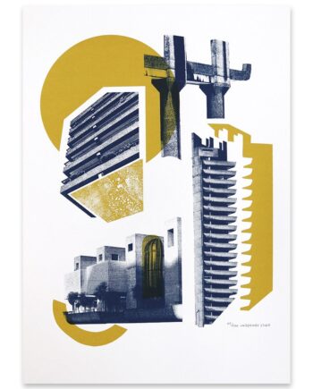 Brutal Forms VI Limited Edition Screen Print
