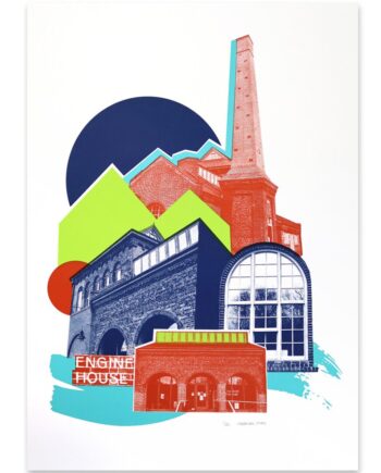 Engine House Limited Edition Screen Print