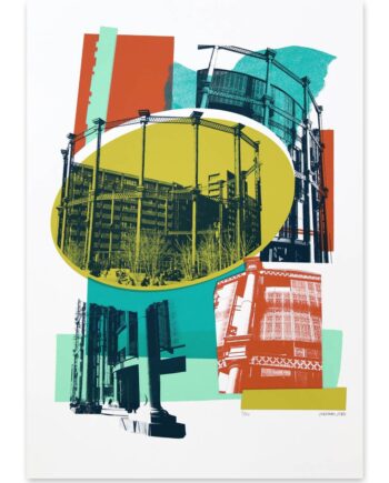 Gasholder Park Limited Edition Screen Print