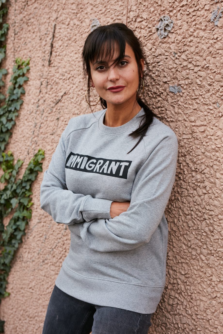 Light Heather Immigrant Crew Neck Sweatshirt